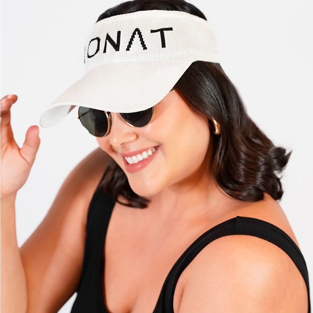 Monat White Sun Visor